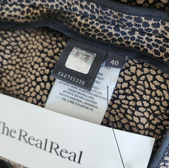 Vintage Fendi 2000s Karl Lagerfeld Animal Print Flare Mini Skirt IT 40 - Picture 6 of 6